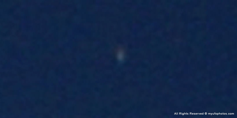 Highly unusual UFO unedited image