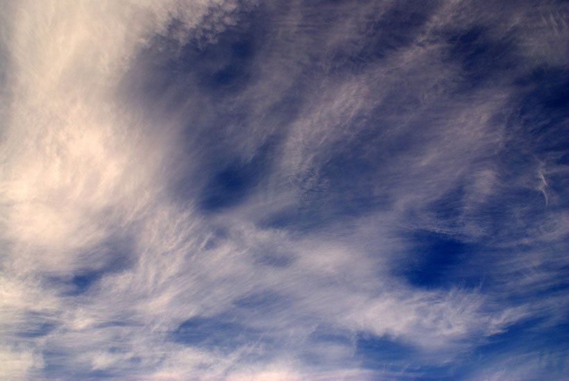 Magnificent Cirrocumulus cloud activity