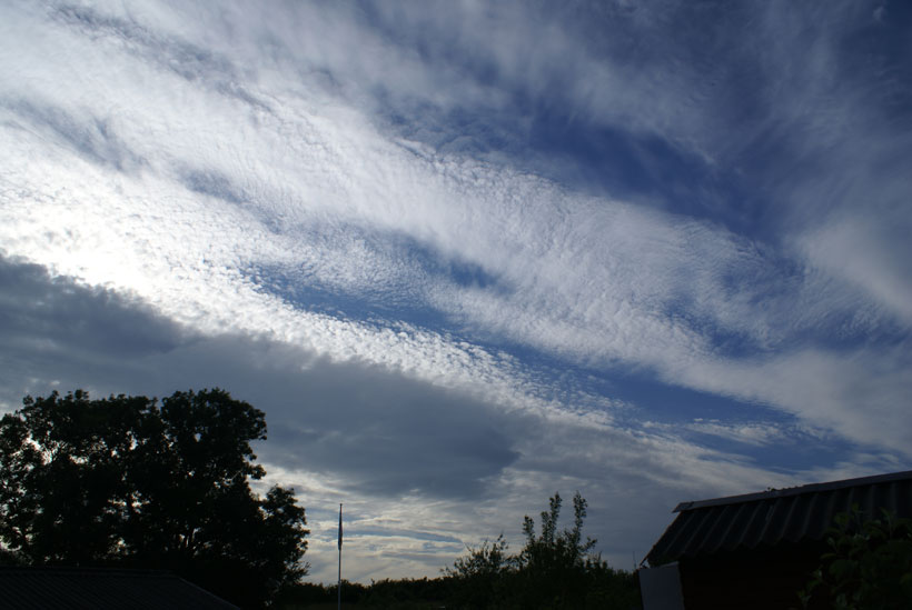 Cirrocumulus cloud type sky photo