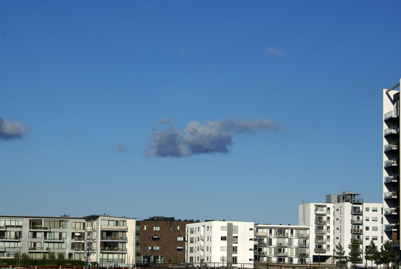 Beautiful greyish Cumulus cloud (2)