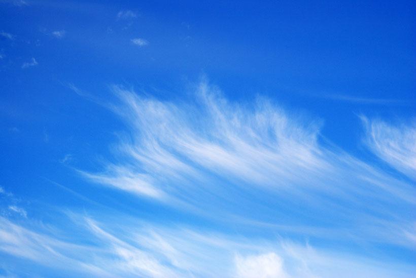 Cirrus cloud strands