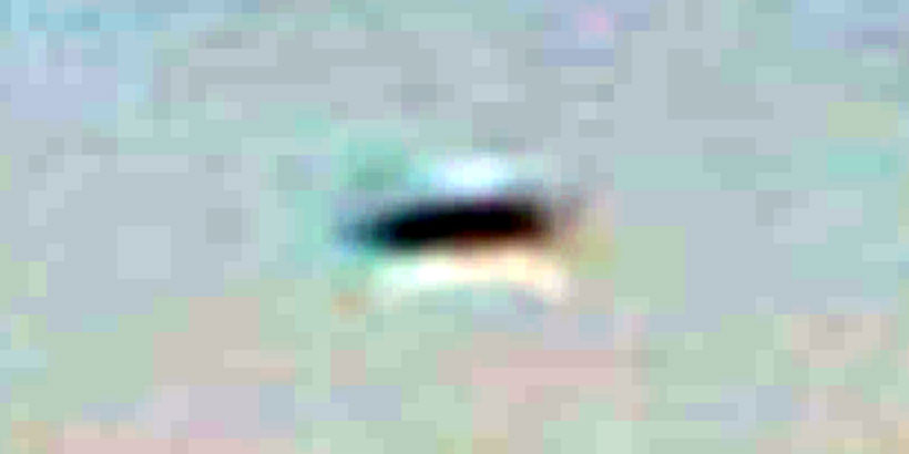 UFO photo in Adobe Photoshop
