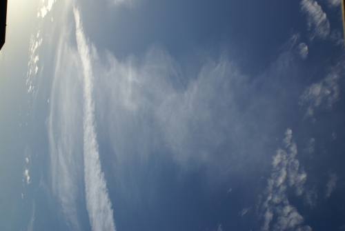 Contrail dissolvement. Image turned 90 degrees DSC01962