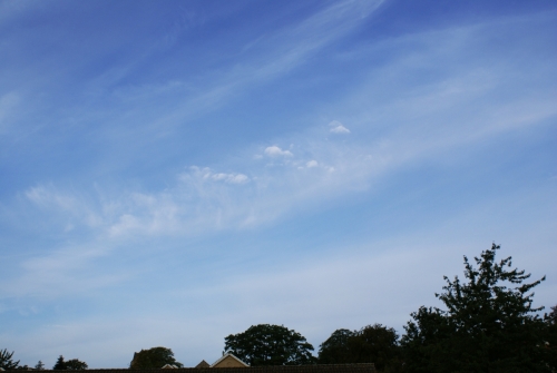 Amazing cirrocumulus puff clouds on September 10, 2009 DSC03889