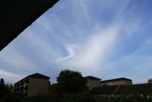 Amazing cirrocumulus puff clouds on September 10, 2009 DSC03900