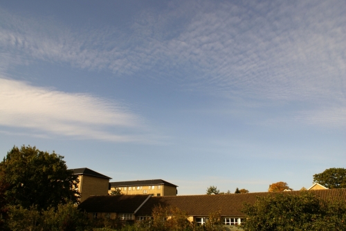 Altocumulus and Cirrocumulus clouds